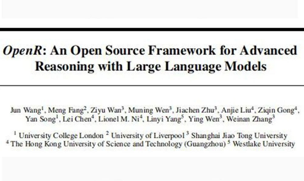 揭秘openr：首个类o1开源推理框架，增强大型语言模型复杂推理能力